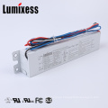 Alto rendimiento 1500 mA 55 W caja de metal constante actual dc 32 v led conductor